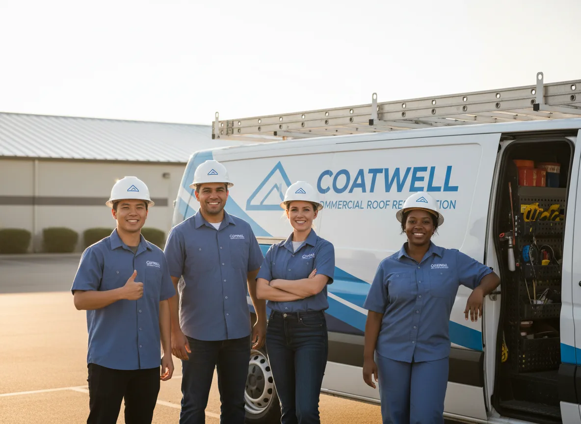 Commercial roof coating company in Wynnewood, OK